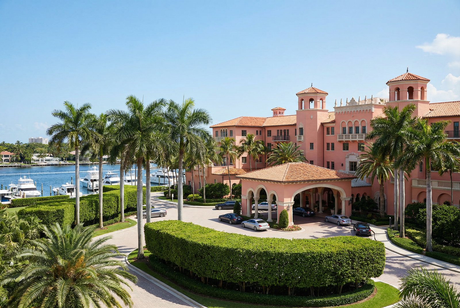 Boca Raton Resort and Club entrance