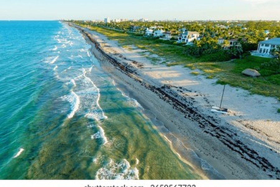 Highland Beach aerial view of condos