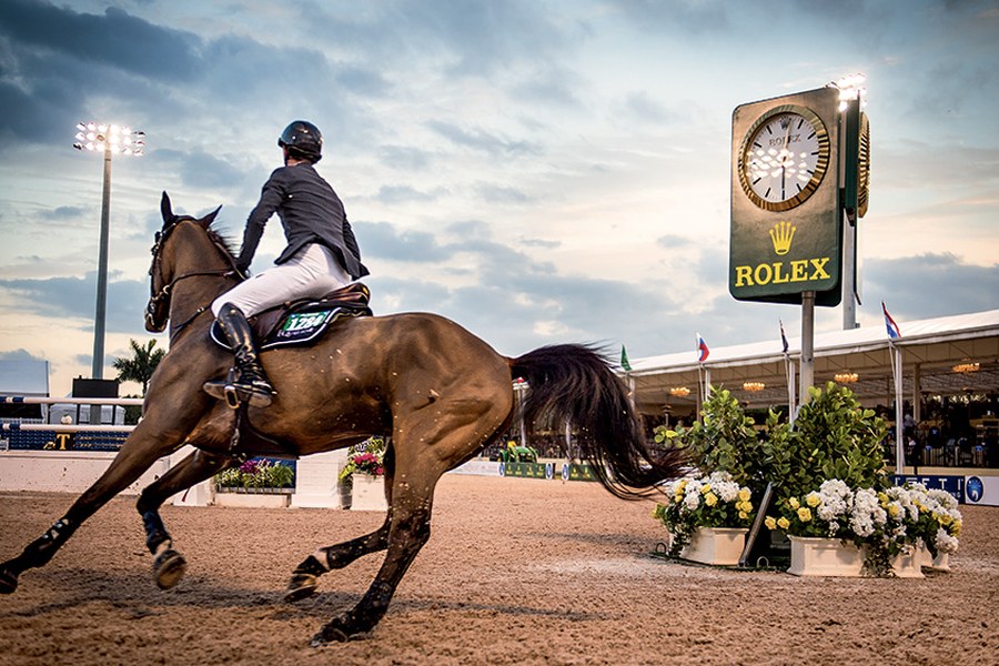 Wellington show jumping competition
